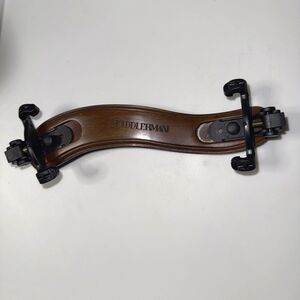 Fiddlerman Collapsible Violin Shoulder Rest 4/4 & 3/4 Size Wood Edition